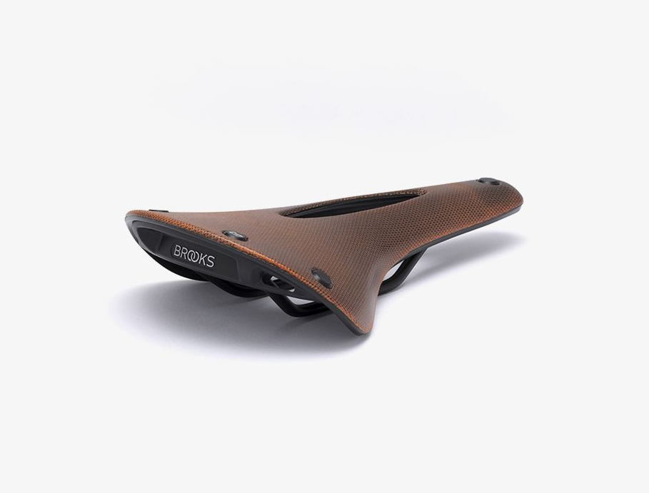 Седло для велосипеда Brooks C17 Carved Cambium Saddle Orange