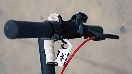 Велосипедный замок Ulac Valkyrie Carabiner Cable Lock Silver