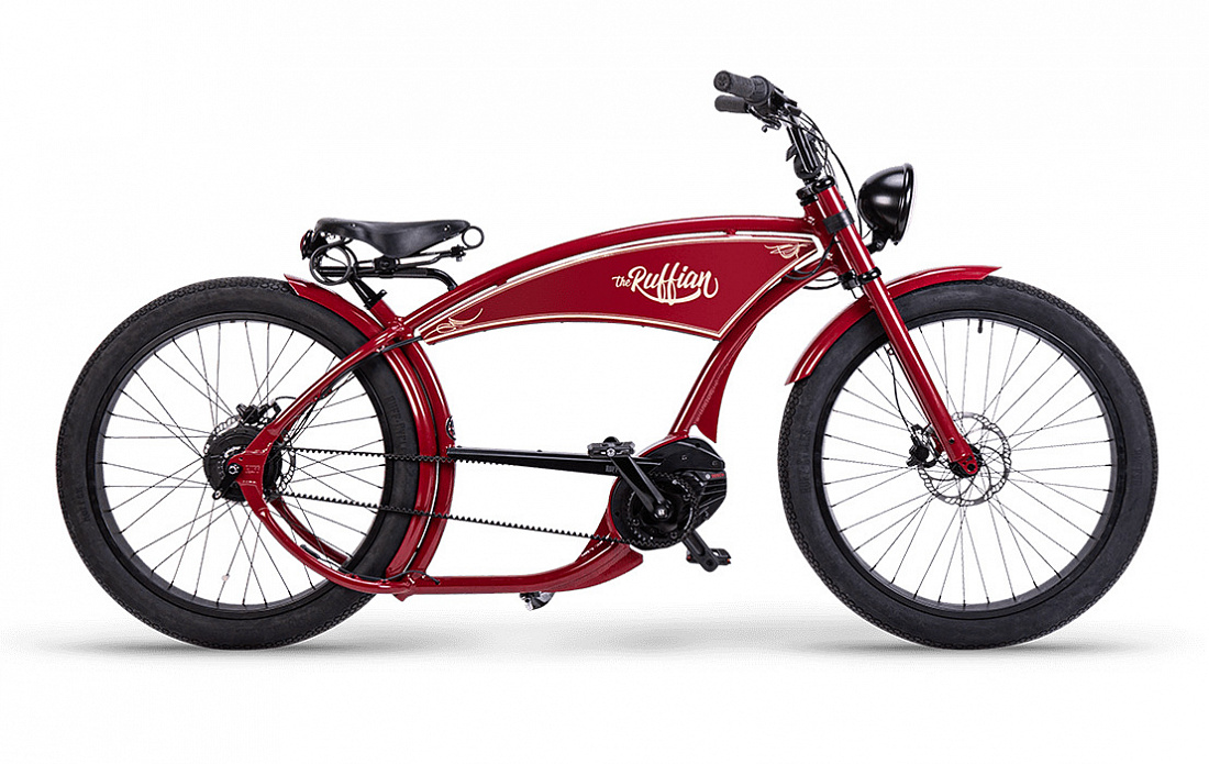 Электровелосипед The Ruffian Bosch Performance Line CX Indian Red