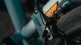 Велосипедный замок Ulac Valkyrie Carabiner Cable Lock Silver