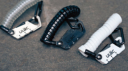 Велосипедный замок Ulac Valkyrie Carabiner Cable Lock Silver