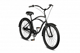 Велосипед Electra Cruiser 1 (3i) Step Over 24" Black