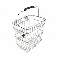 Корзина для велосипеда Electra Stainless Wire Pannier Basket Silver