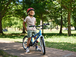 Детский шлем Woom READY Kids' Helmet charcoal metallic M
