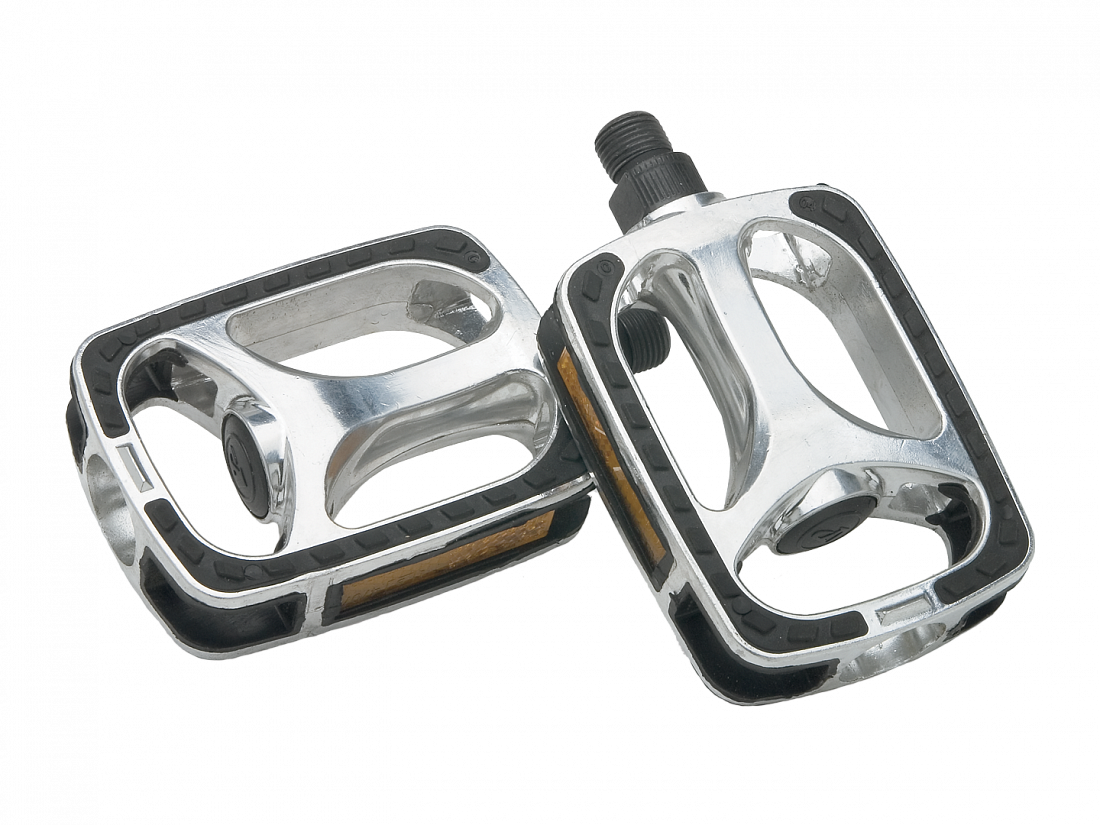 Педали для велосипеда Electra City Alloy Pedals Silver 9/16"