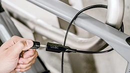 Велосипедный замок Ulac Air Just Z-tie Lock Grey