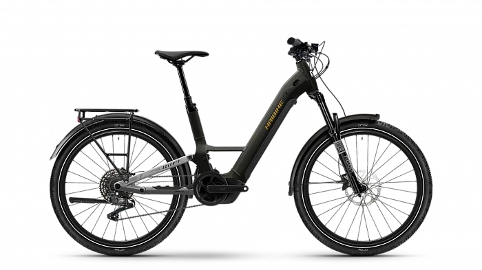 Электровелосипед Haibike Adventure 6 M Black\Chrome Low