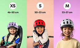 Детский шлем Woom READY Kids' Helmet charcoal metallic M