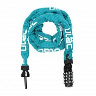 Велосипедный замок Ulac 52nd Street Steel Chain Lock Combo Teal