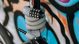 Велосипедный замок Ulac 1970 Memory Cable Lock Combo Orange