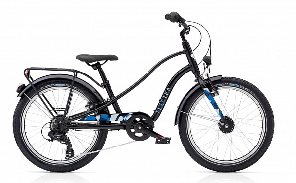 Велосипед Electra Sprocket 7D EQ Black Blue 20
